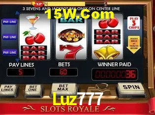 Jogos de Slot Luz777