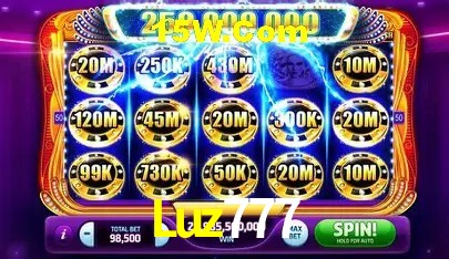 Jackpots e promoções na Luz777